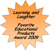 Learning and Laughter Favorite Educational Products Award 2009