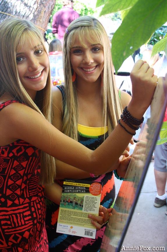 Milly and Becky Rosso write about real friends